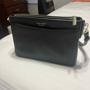 Kate Spade margaux medium convertible crossbody deep evergreen